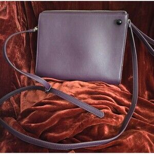 Whitehouse Blackmarket Purple Crossbody Purse